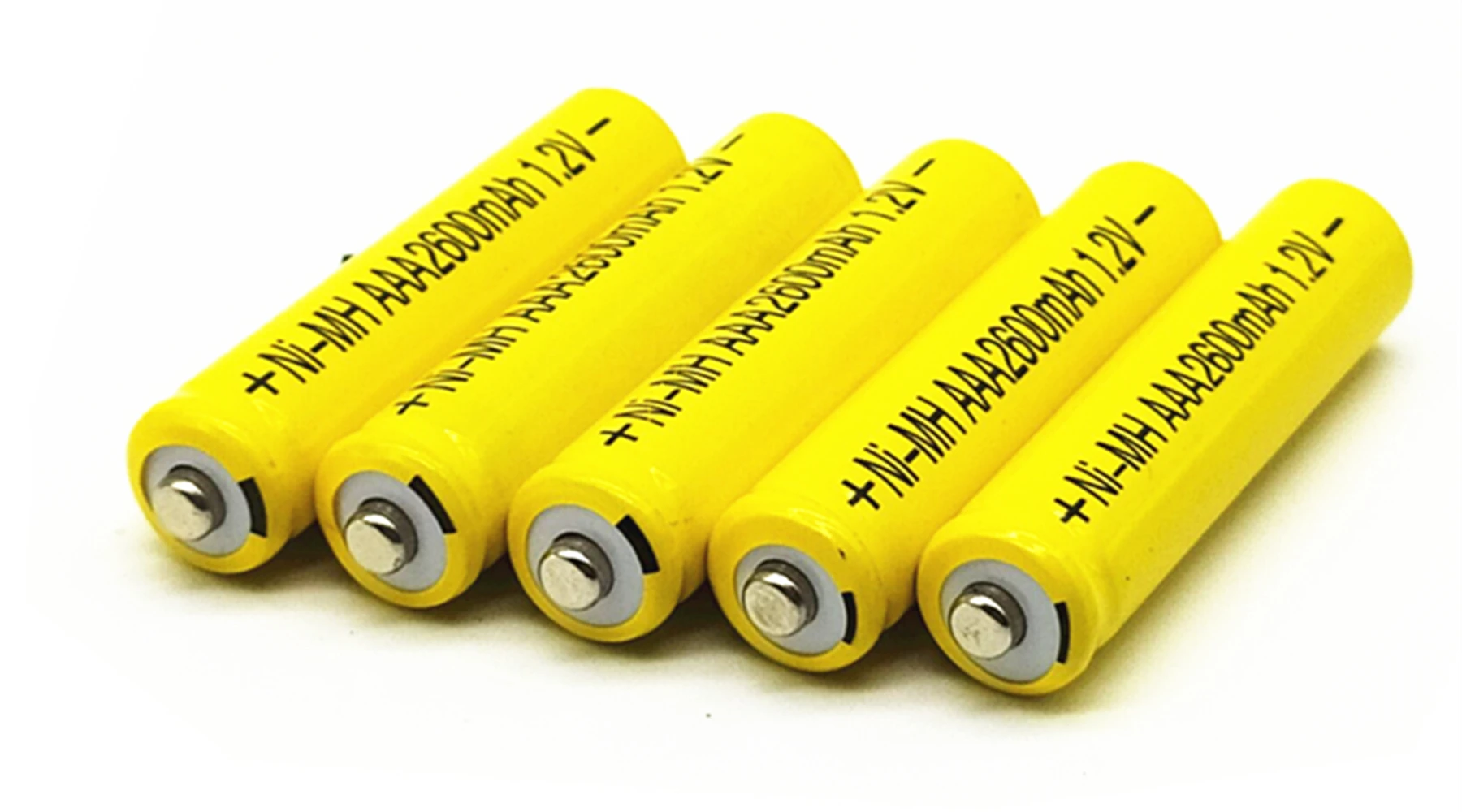 12 шт./лот 1,2 V желтый 2600mAh NiMh AAA аккумулятор ni-mh AAA батареи Battria