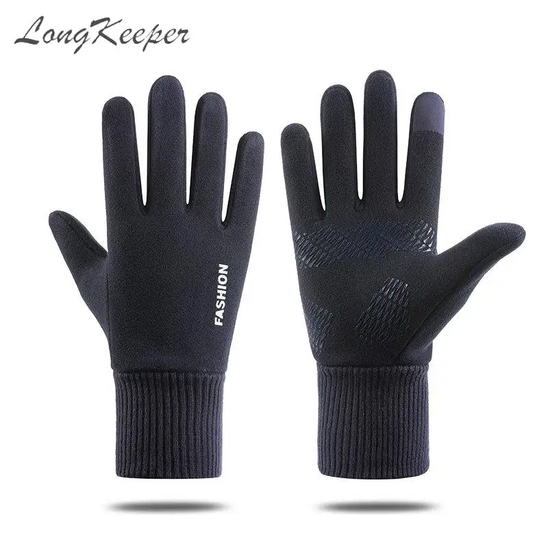 

Winter Warm Gloves Women Men Bicycle Cycling Motorcycle Gloves Unisex Full Finger Sport Thermal Glove Guantes Moto Mittens Mitts