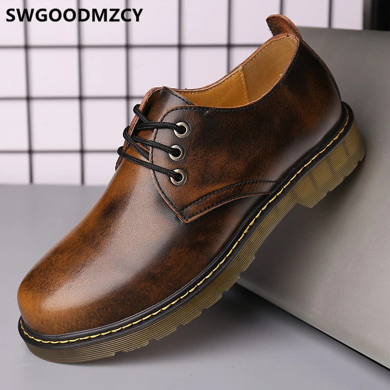 

Man Shoes Leather Genuine Big Size Men Luxury Shoes Mens Casual Shoes Hot Sale Fashion Sapato Social Masculino Erkek Ayakkabi