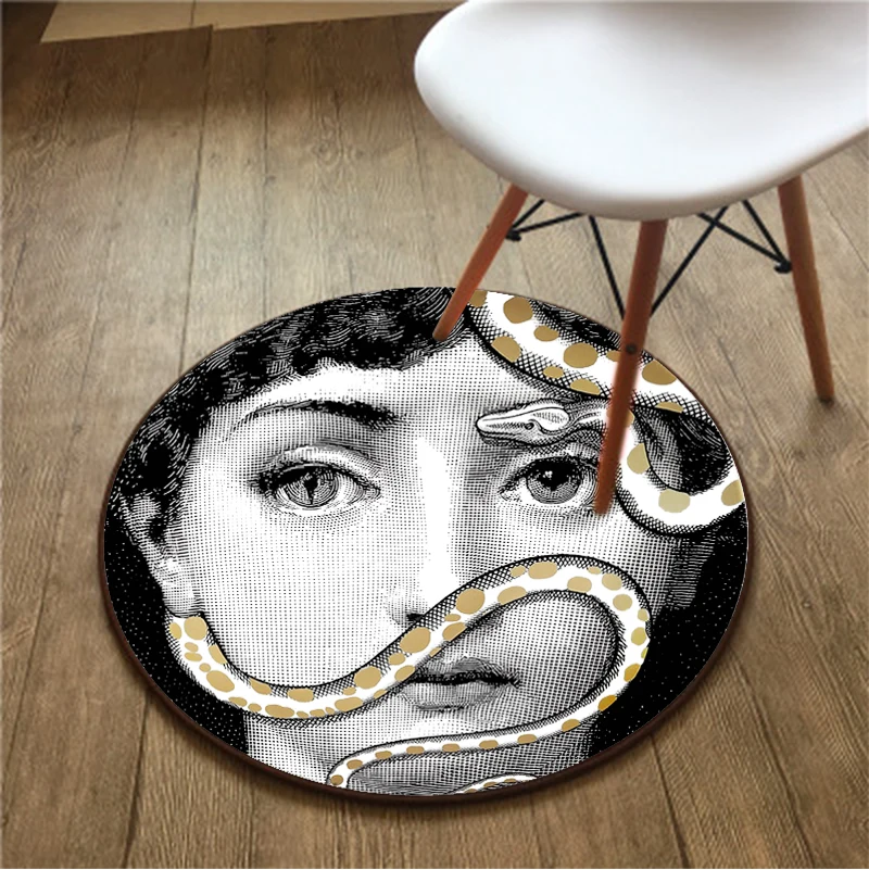 Beste Starry Zon En Maan Kleed Yoga Mat Voor Oefening Bar Woonkamer Ronde Tapijt Artistieke Floor Mat Lady Nachtkastje Tapijten Kat Hond Kussen