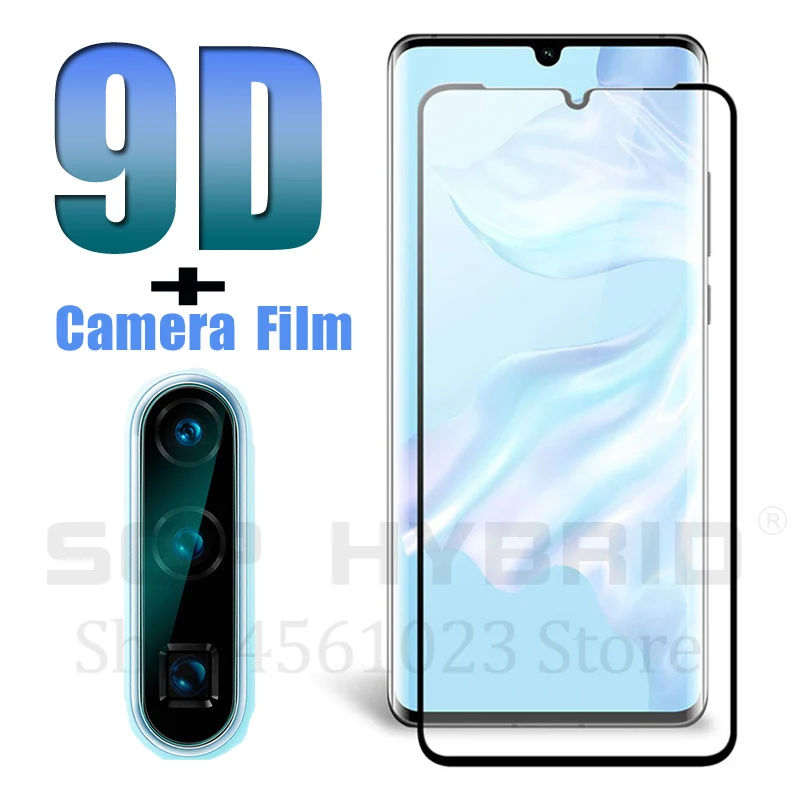 Для huawei p30 pro Чехол для huawei p20 lite P smart plus+ Z P10 крышка 9D закаленное стеклянный объектив камеры протектор экрана 20