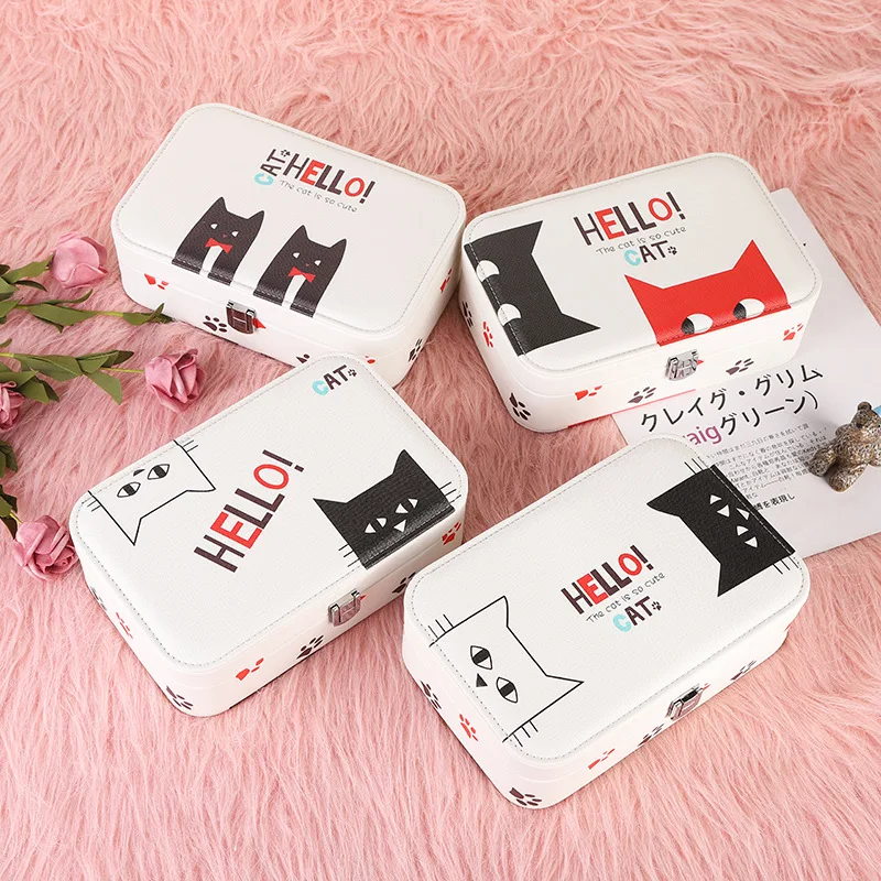 Изысканная портативная мини-шкатулка для ювелирных изделий креативная