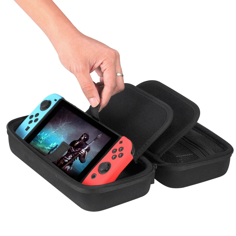 Switch Hard Case for Nitendo switch Nintendo NS Accessories Large Shell Travel Carrying Storage bag Stand Large Capacity Console images - 6