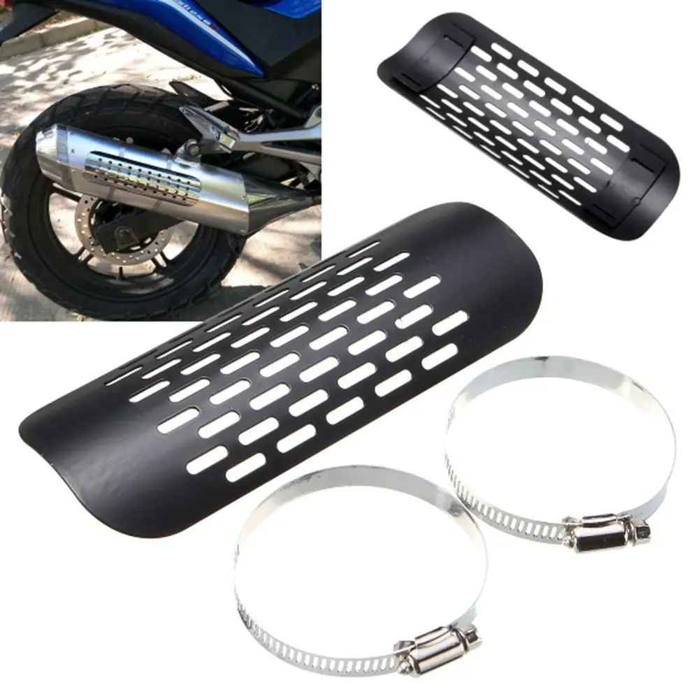 Глушитель выхлопной трубы мотоцикла тепловой щит крышка для Harley Chopper Cruiser