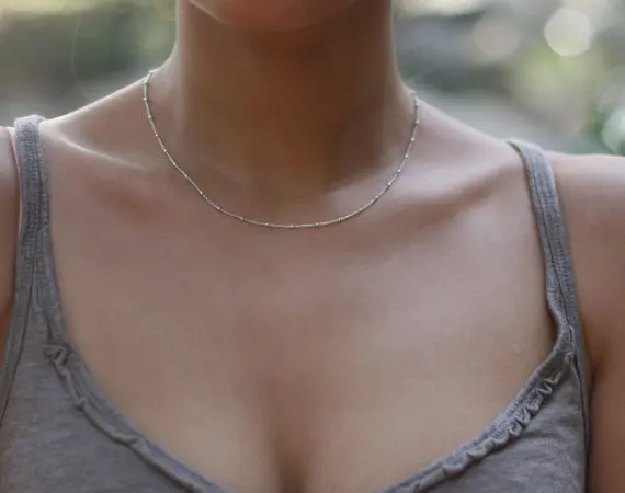 Европейские и американские иностранные украшения простые медные бусы Короткое