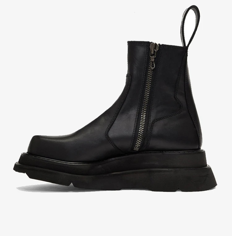 Новинка Женские зимние мотоциклетные ботинки в стиле панк ботильоны британском