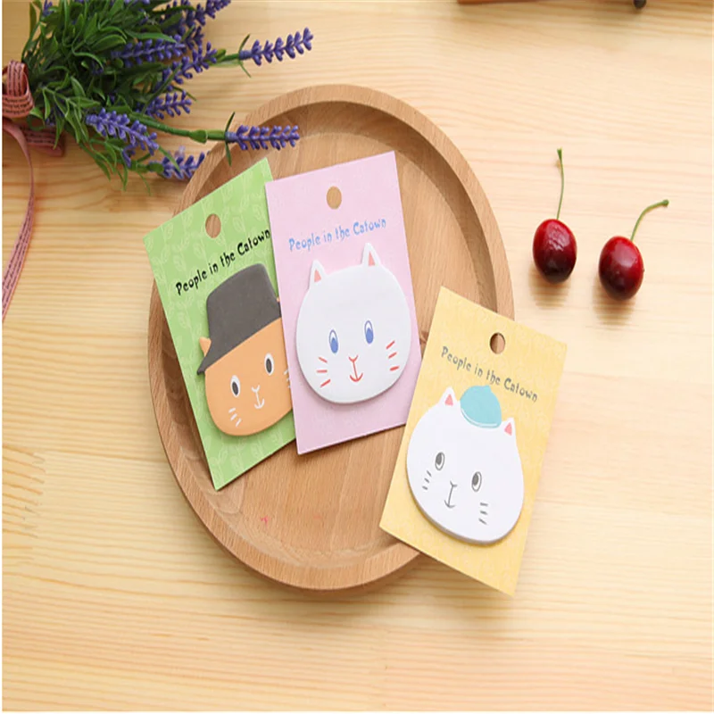 1 шт. = 30 листов портативный блокнот с милыми животными | Канцтовары для офиса и