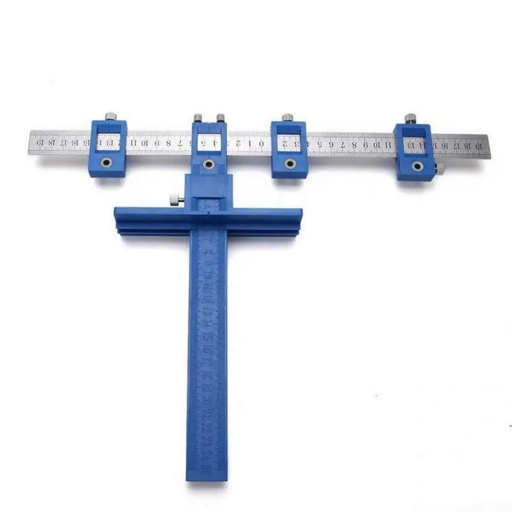 

Механические инструменты, локатор перфоратора, направляющая для бура, контурный джиг, Sjabloon Hout Boren dowling voor Installatie van Handgrepen