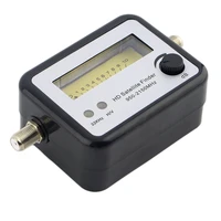 drop shipping mini digital lcd display satellite signal finder meter tester with excellent sensitivity satellite tv receiver