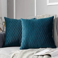 80hotskin friendly pillowcase anti allergic plush decorative pillowcase pure color plush home decoration sofa pillowcase hou