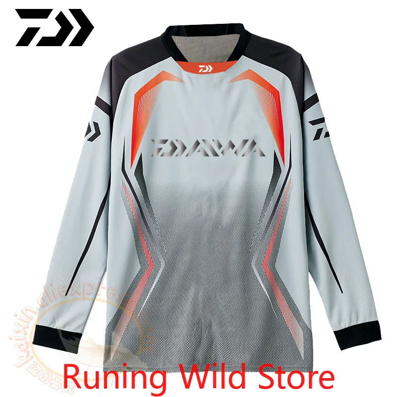

2021 Outdoor Jersey Quick Dry Cycling Fishing Jersey Large Size Fishing Clothing Long Sleeve Anti-UV Comfortable Fishing Shirt