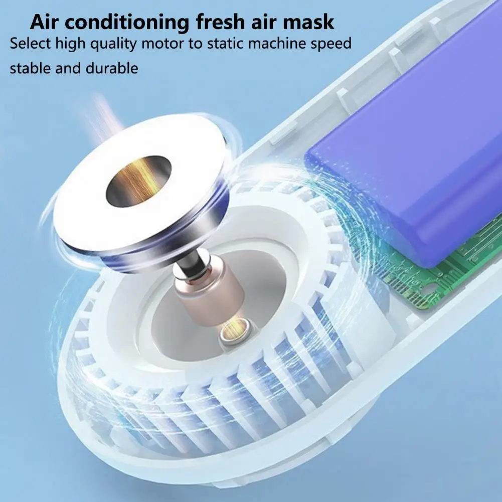 

Mini Cooling Electric Energy-saving Face Cover Fan Clip Face Cover Accessory