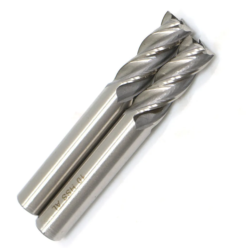

CNC End Milling Cutter Drill Bit HSS Replacement Straight Shank 10mm Shank