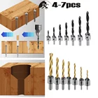Набор сверл по дереву для сверления направляющих отверстий