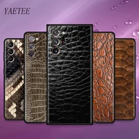 luxury crocodile pattern print soft cover for samsung galaxy s21 s20 fe s10 plus s9 s8 note 20 ultra 10 9 fitted cas phone coque