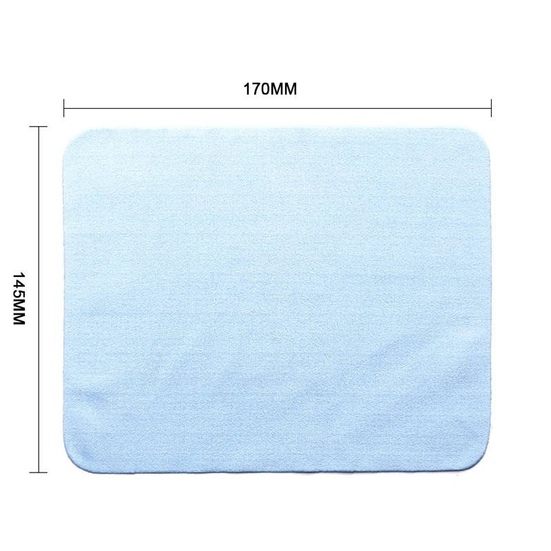 

10 stks/partij Microfiber Reinigingsdoekje Brillen Zeem Glazen Cleaner 145*175mm Voor Lens Telefoon Scherm Schoonmaken Doekjes