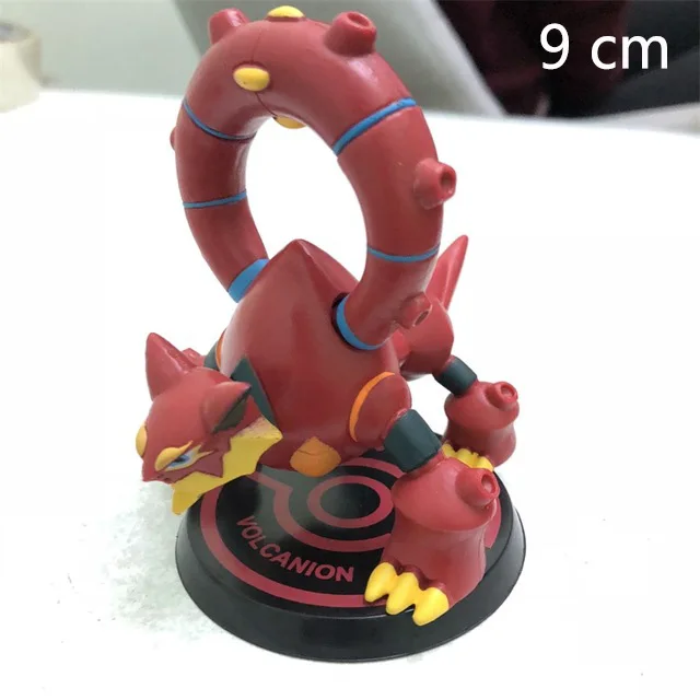 9cm Большой размер X Y Hydreigon Entei Genesect Raichu pika аниме экшн& toyp Покемон Фигурки Коллекция Модель игрушки подвижная база - Цвет: 9cm