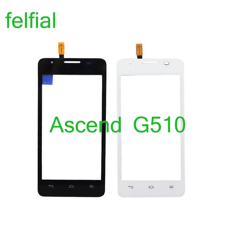 Для Huawei Ascend G510 G520 G525 U8951 T8951 сенсорный экран дигитайзер стеклянный объектив