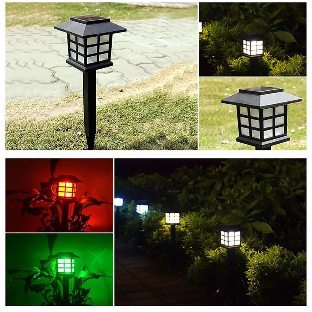 Солнечный светодиодный садовый фонарик с защитой от воды на открытом воздухе IP55