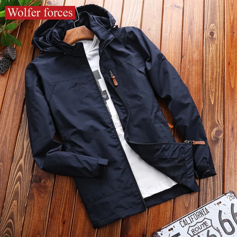 Casual Versatile Outdoor Waterproof Sports Large Size Military Men's 2021 Suit Jackets For Men Man Coat Parkas Mens Menswear