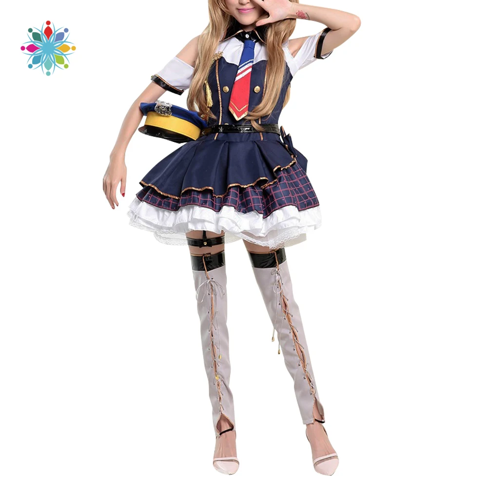 Горячая аниме Love live! Сексуальное платье горничной Пробуждение идола жеребьевка