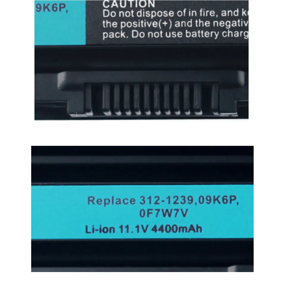 Original size Laptop Battery 09K6P 0F7W7V 11HYV for Dell WJ38 WJ383 WRP9M Y0WYY Y40R5 Y61CV YJNKK batteries | Компьютеры и офис