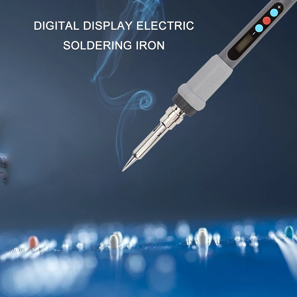 Электрический паяльник с цифровым дисплеем 110 В 60 Вт | Инструменты
