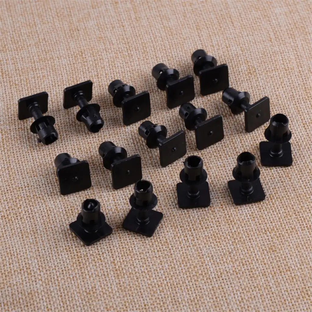 CITALL 15 шт. Черная внутренняя Нейлоновая накладка на крышу автомобиля панель