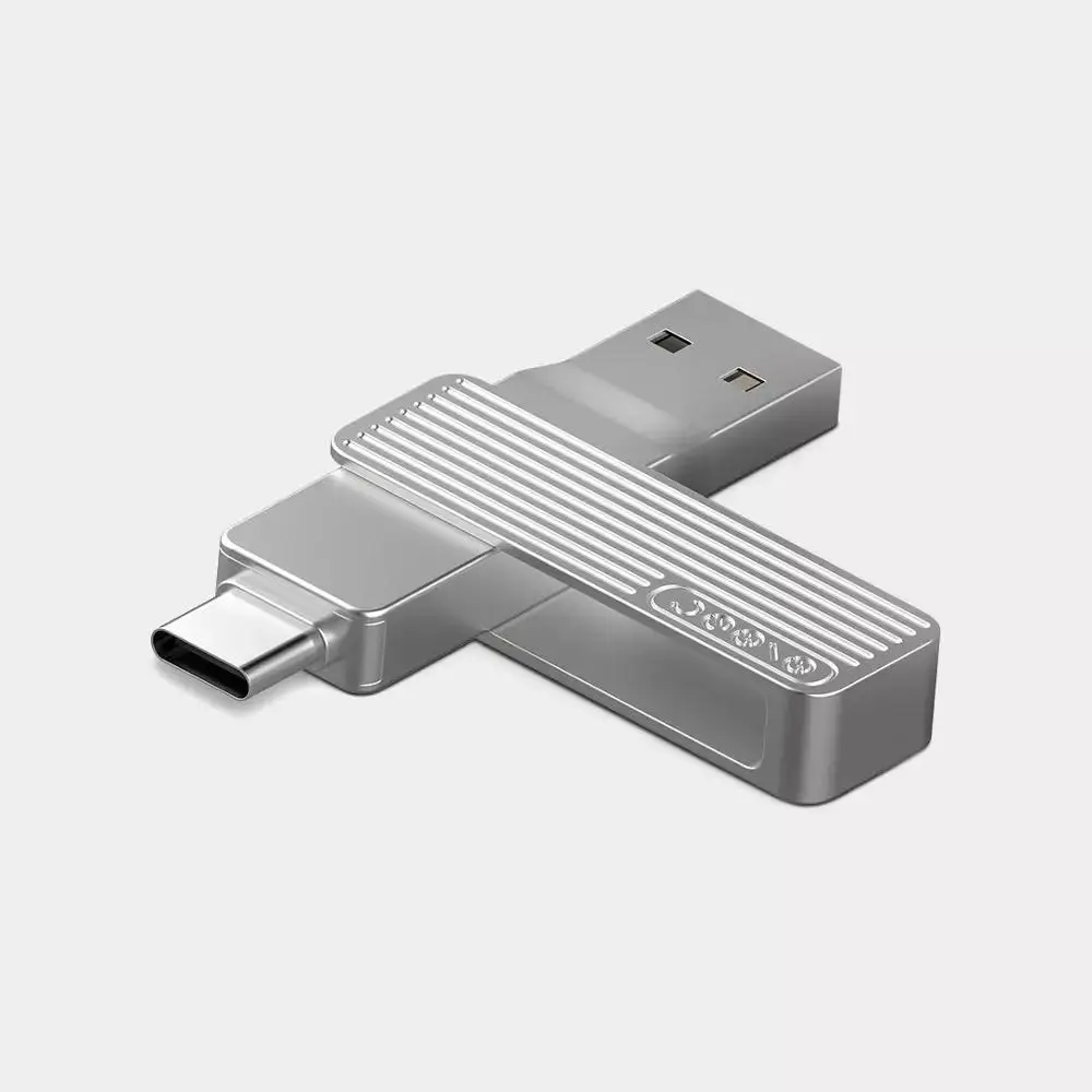 Type-CXUSB 64GB Xiaomi Jessis U диск 32 Гб 64 Гб 128 ГБ рекордер тип-c двойной USB флеш-накопитель OTG USB 3,1 USB флешка для телефона планшета ПК MAC - Цвет: Type-CXUSB 64GB