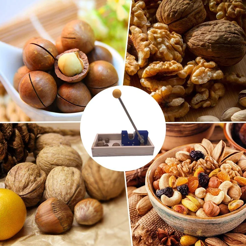 Hawaiian Fruit Opener Manual Nutcracker Nut Tongs Heavy Duty Pecan Cracker Tool for Walnuts Chestnuts Pecans | Дом и сад