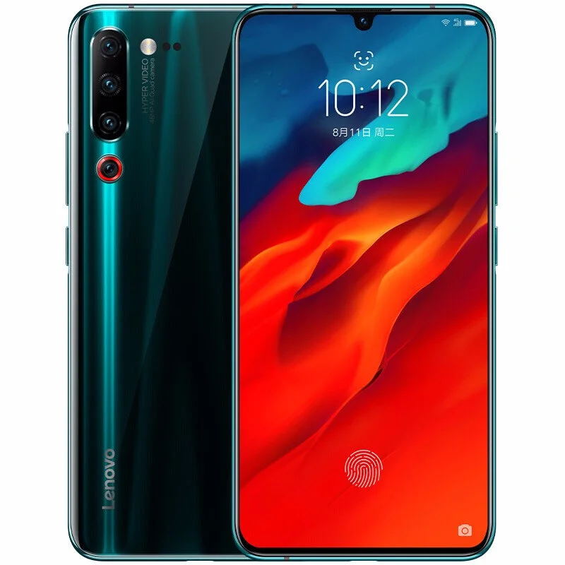 Lenovo Z6 Pro 6 39 дюймов большой экран 4G смартфон ГБ/8 ГБ + 128 Гб Android 9 0 Восьмиядерный