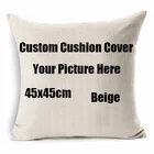 Наволочка для подушек с изображением вашего дизайна, наволочка для домашних животных, фото свадьбы и личной жизни на заказ