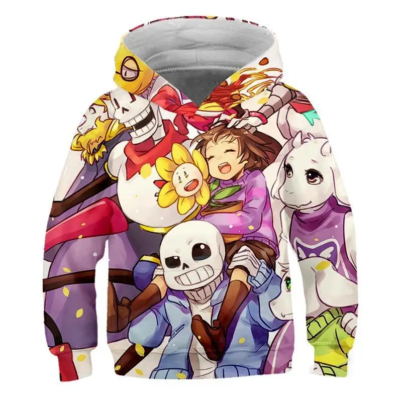 Новые толстовки с игровым принтом для мальчиков и девочек забавные уличные в