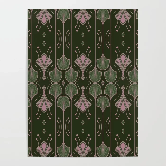 

Домашний декор, Hd принты, арт-деко, ботанический узор, плакаты, настенная фотография, искусственная Картина на холсте для гостиной, без рамки