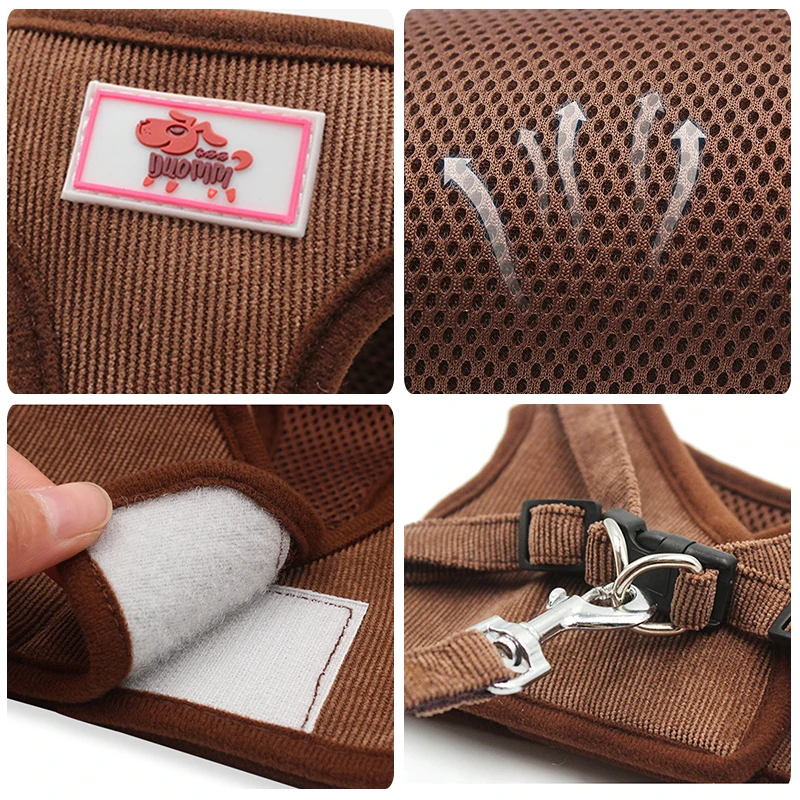 Воздухопроницаемая шлейка для кошек регулируемый сетчатый пояс дрессировки и