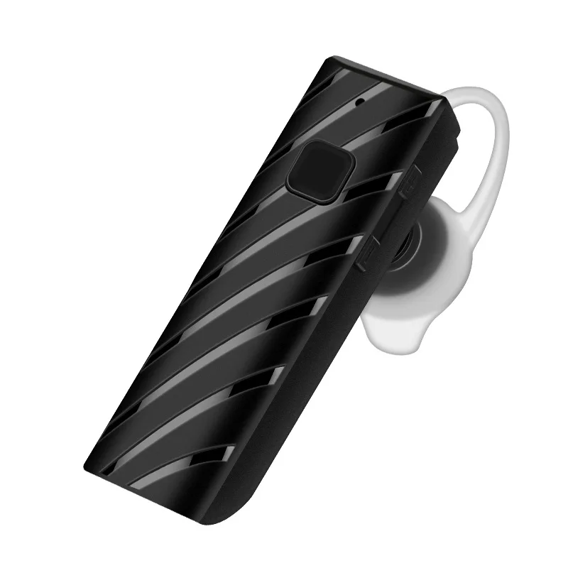 Black1 Bluetooth крючок для наушников-вкладышей спортивные бизнес беспроводные наушники устойчивое шумоподавление встроенный микрофон для рук автомобиля - Цвет: Black1