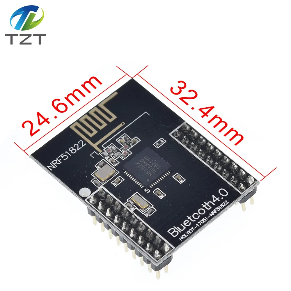 Беспроводной модуль TZT NRF51822 2 4G беспроводной связи Bluetooth/модуль zigbee/DMX512 |