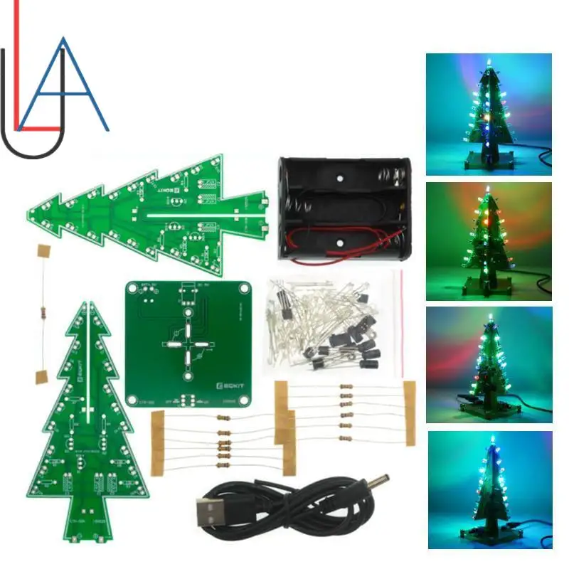 Трехмерная 3D рождественская елка набор для самостоятельной сборки