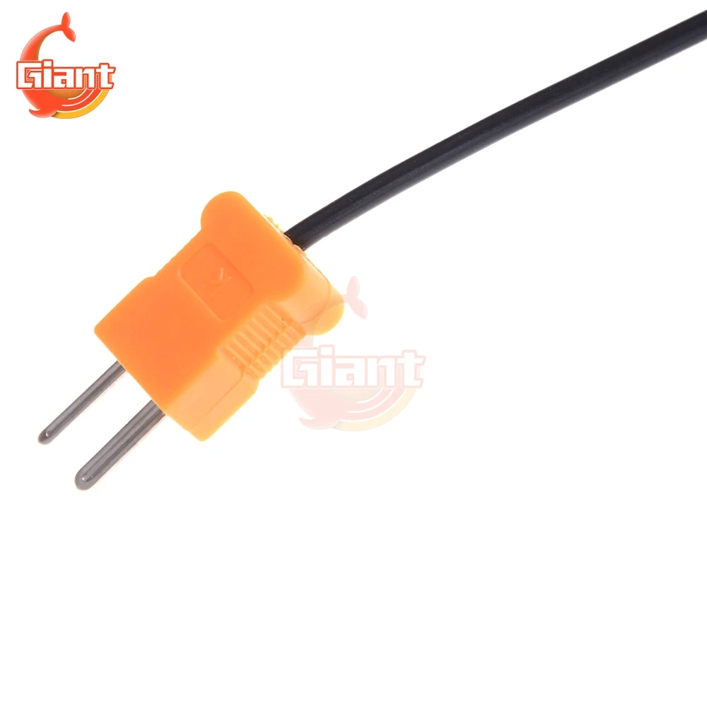 K тип TP02 TP-02 TP 02 Датчик температуры термопары контроллер с проводным кабелем |