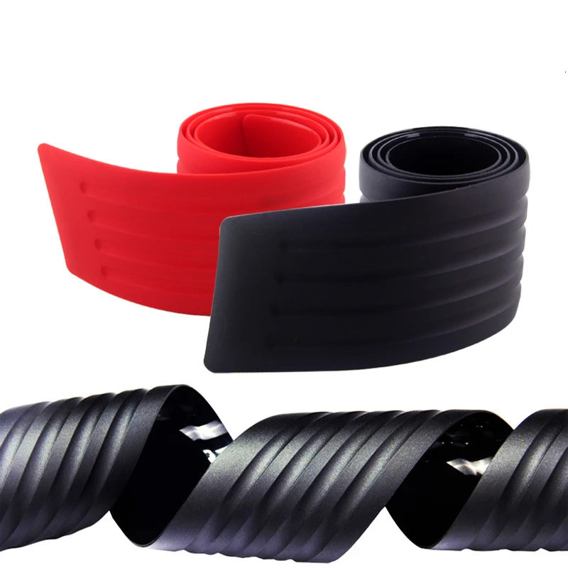 Защитная пластина для багажа резиновая накладка заднего бампера защитная задняя