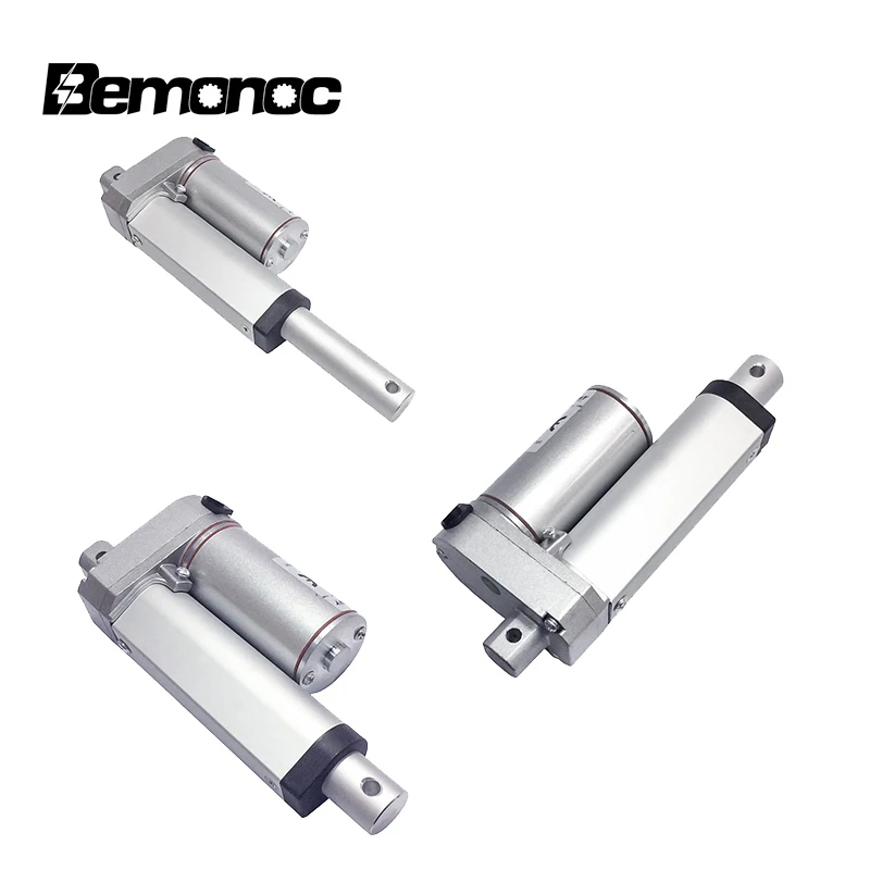 Линейный привод для электродвигателя Bemnooc постоянный ток 12 В 1100 и 1500N 50 300 мм 5 13