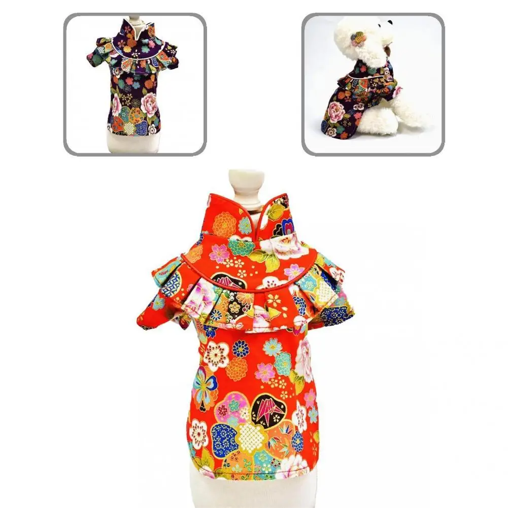 

Casual Stylish Puppy Pullover T-shirt Fashion Pet T-shirt Skin-friendly for Autumn