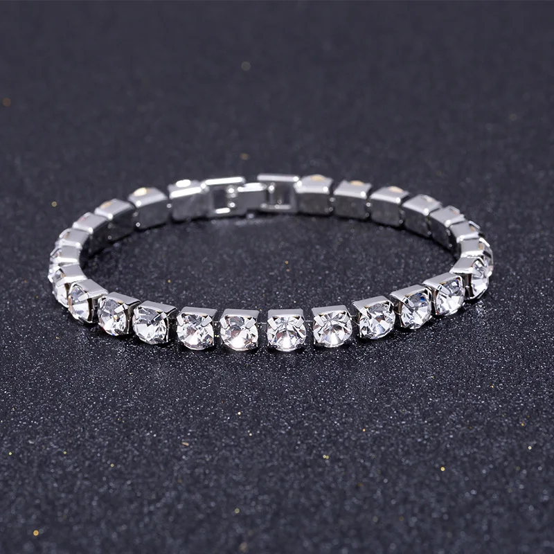 Прозрачный фианит в римском стиле Свадебные Браслеты &amp Браслеты-кольца хип-хоп