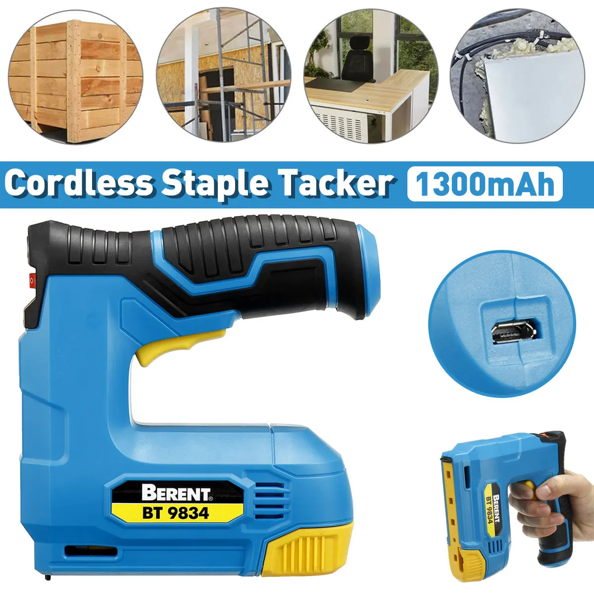 

Аккумуляторный электроинструмент для обработки ногтей, 12 мм, со скобами 4000