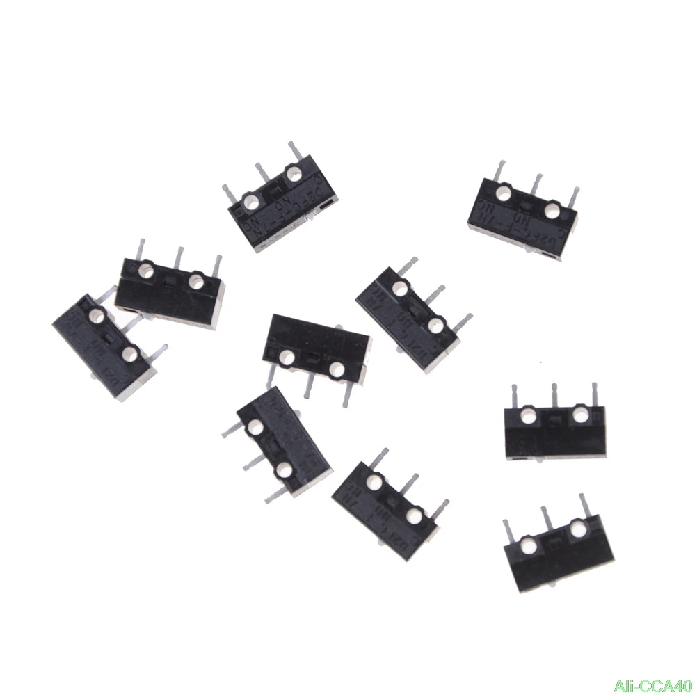 

D2FC-F-7N Micro Switch For Mouse Replacement Substitute Tested 10 Pcs