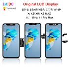 Идеальный оригинальный экран истинного тона для iPhone X XS MAX XR 11 Pro ЖК-дисплей в сборе для iPhone 6 6S 7 8 Plus сенсорная панель