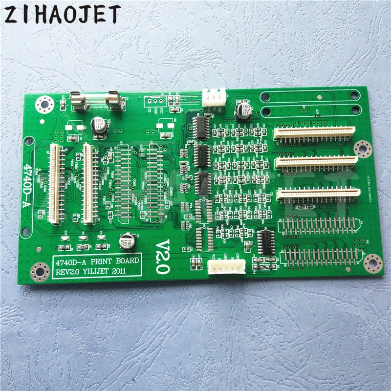 Широкоформатный УФ-принтер DX5 головная плата для Epson Xenons каретки 4740D-A печатная Rev2.0