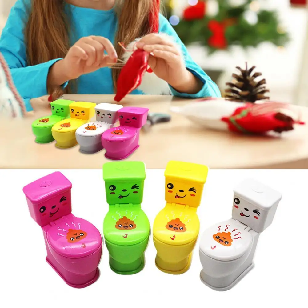 

Забавная мини-модель для унитаза с распылителем воды, игрушка для розыгрышей, реквизит для декомпрессии