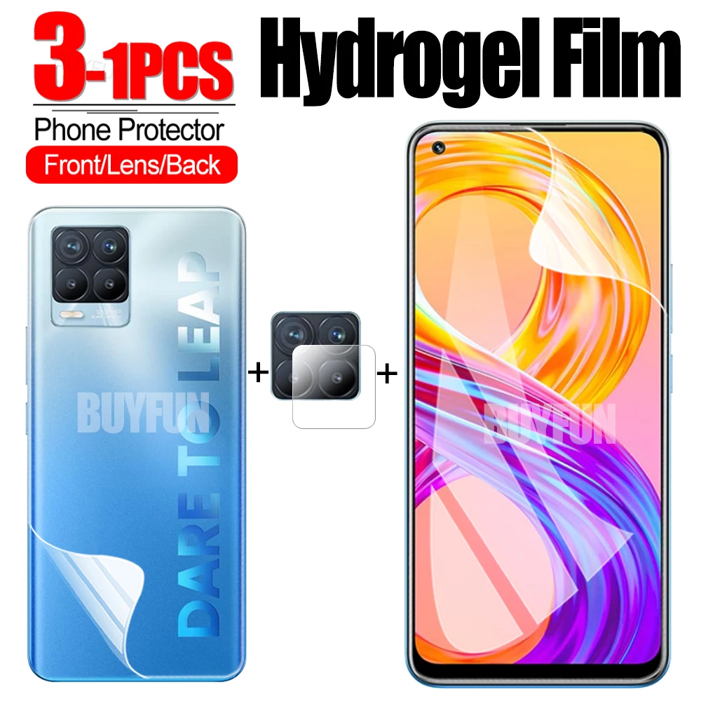 Гидрогелевая пленка для Oppo Realme 8 Pro Защитная объектива камеры стекло Realme8 8Pro