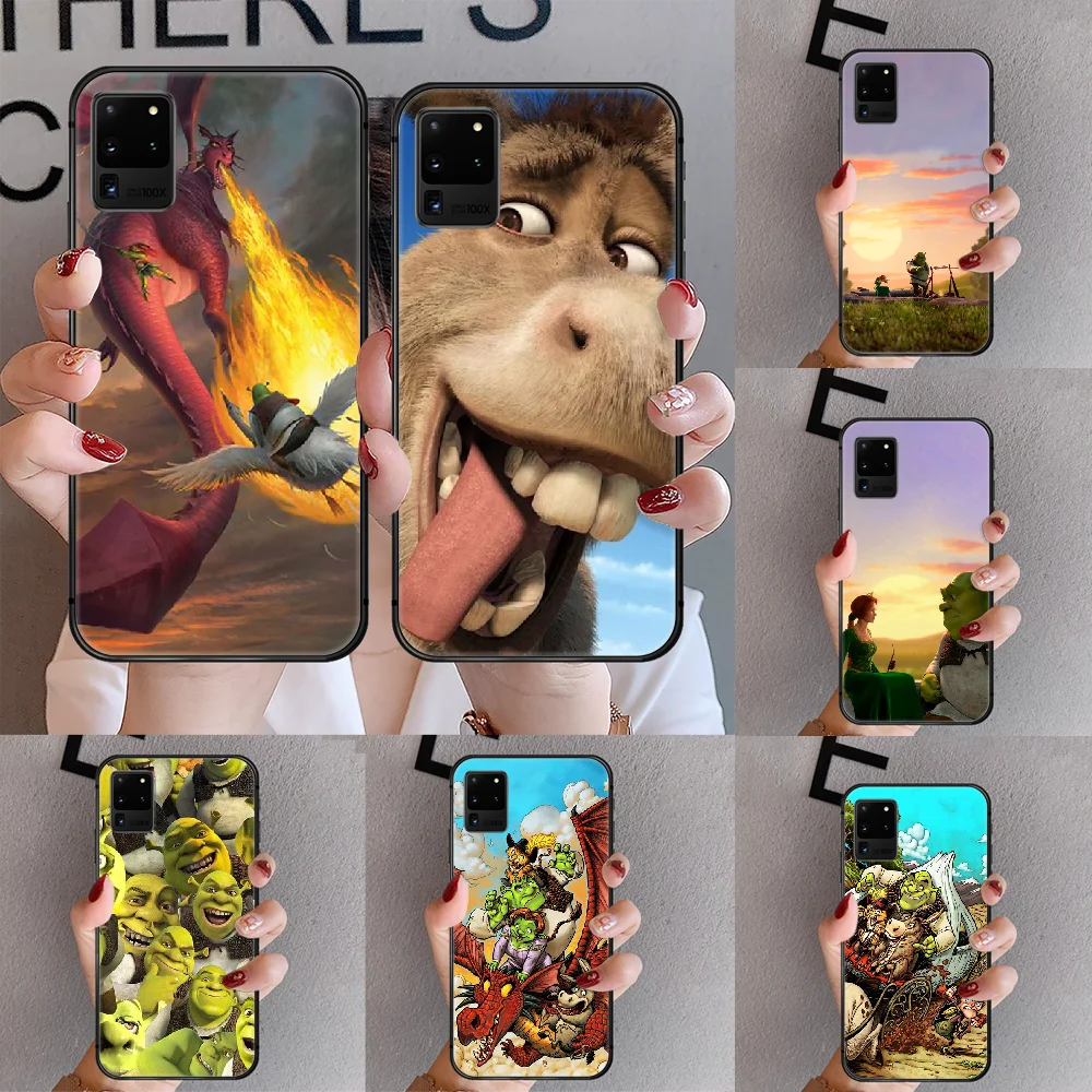 Шрек мультфильм значок из кинофильма &quotЗабавный чехол для телефона Samsung Galaxy Note S 7